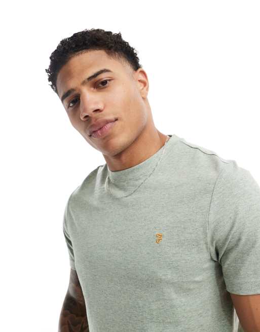 Farah - Danny - T-shirt met korte mouwen in groen