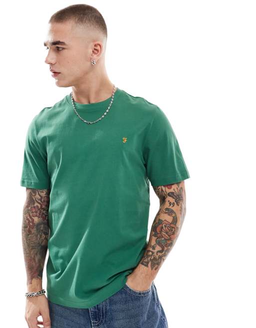 Farah - Danny - T-shirt verde