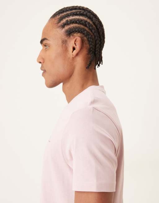 Farah Dante short sleeve graphic T-shirt with back print in pink, 4 of 5