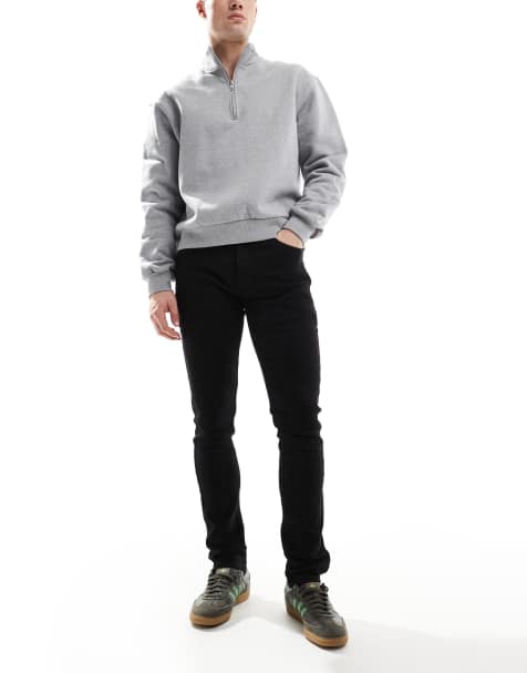 Farah - Drake - Jean coupe skinny - Noir - view 1
