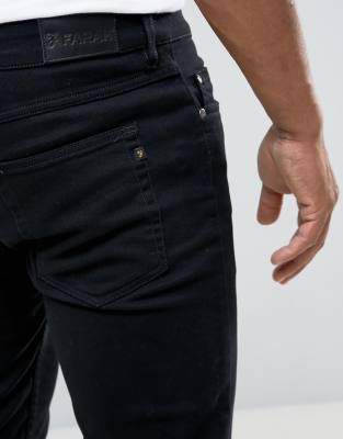 farah black jeans