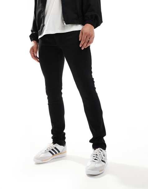 Farah Drake slim jeans in black - view 1