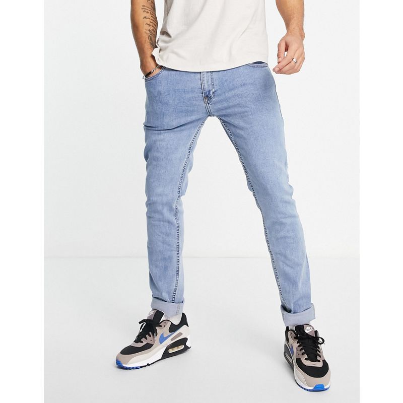 Farah – Drake – Stretch-Jeans in heller Waschung 