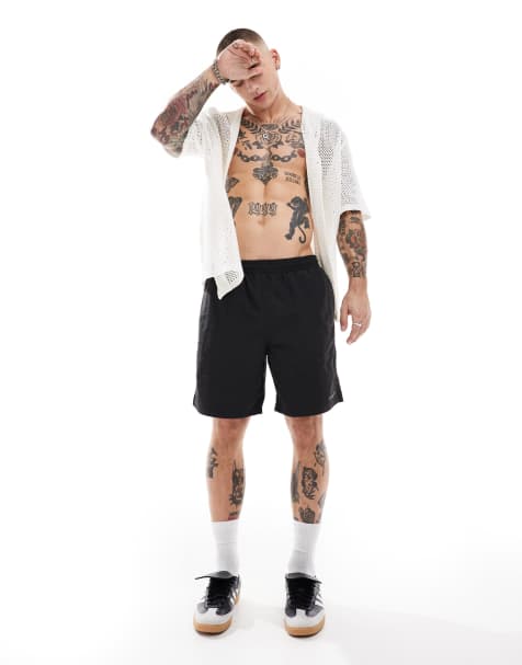 Farah - Edgar - Sorte badeshorts - view 1