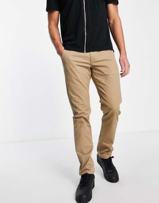 Farah - Elm - Chino slim color pietra