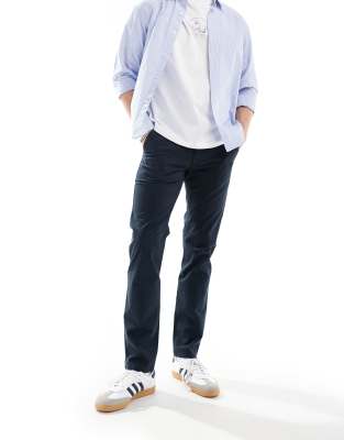 Farah Farah elm chino trouser in navy