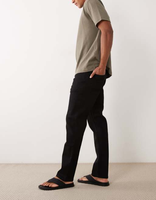Farah – Elm – Czarne jeansy z prostymi nogawkami, 3 z 5