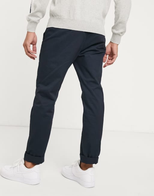 Farah - Elm - Pantalon chino coupe slim en sergé - Bleu marine, 2 de 4