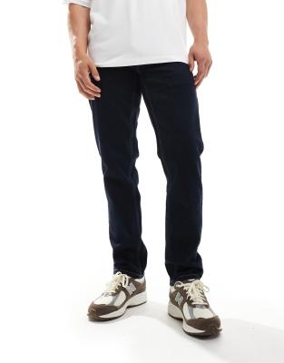 Elm slim jeans in dark rinse-Navy