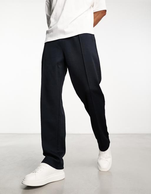 Farah Erickson straight leg sweatpants in true navy | ASOS