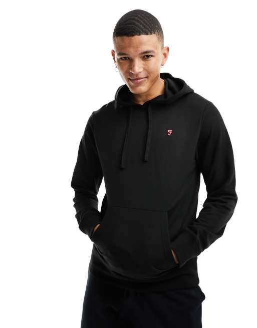 Farah - Frimmley - Sweat à capuche confort - Noir
