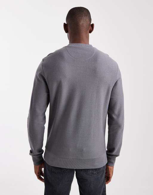 Farah grenville sweatshirt in gray, 3 of 5