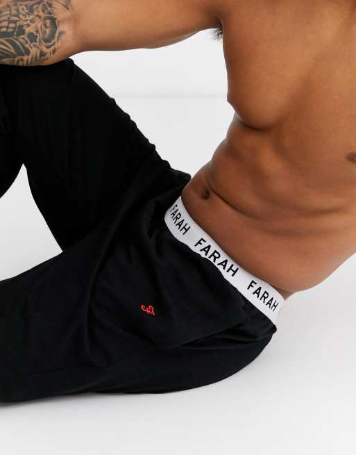Farah - Gresham - Pantalon confortable - Noir