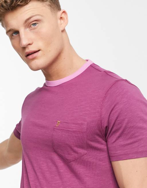 farah purple shirt