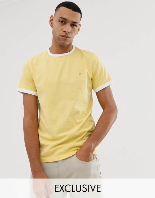 farah ringer t shirt