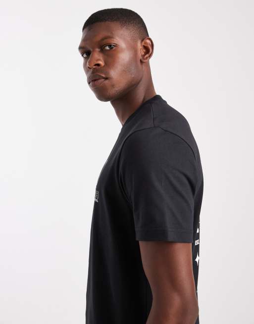 Farah - Harker - T-shirt met grafische print in zwart, 4 van 5