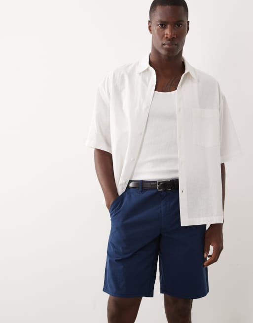 Farah - Hawk - Chino corti blu, 2 di 5
