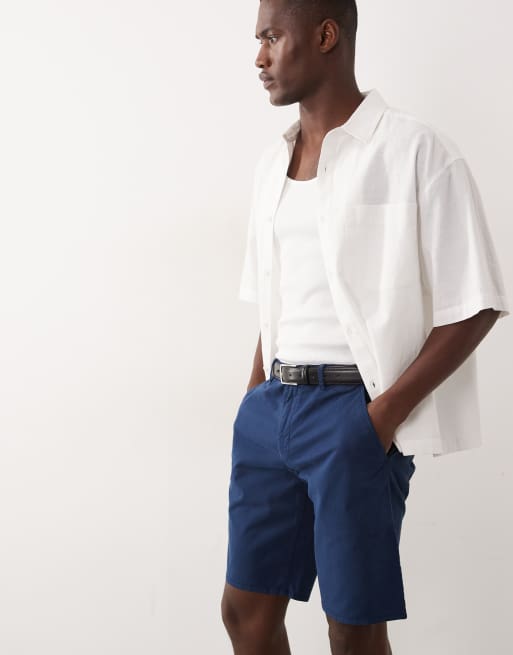 Farah - Hawk - Chino corti blu, 3 di 5