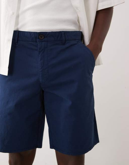 Farah Hawk chino shorts in blue, 4 of 5