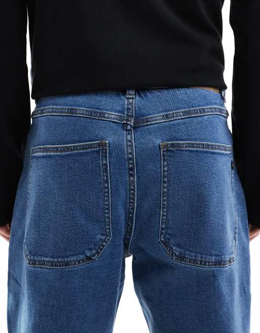 Farah - Hawtin - Jean décontracté - Bleu moyen délavé, 4 de 5