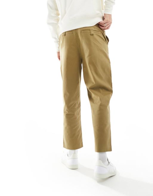 Farah - Hawtin - Pantalon décontracté coupe fuselée en sergé - Kaki , 5 de 5