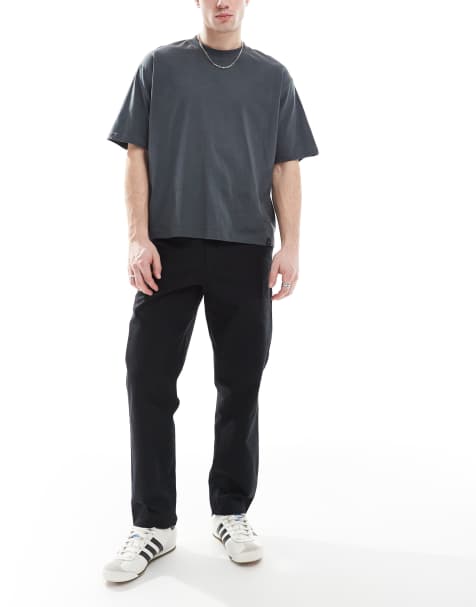Farah - Hawtin - Pantalon fuselé en toile - Noir - view 1