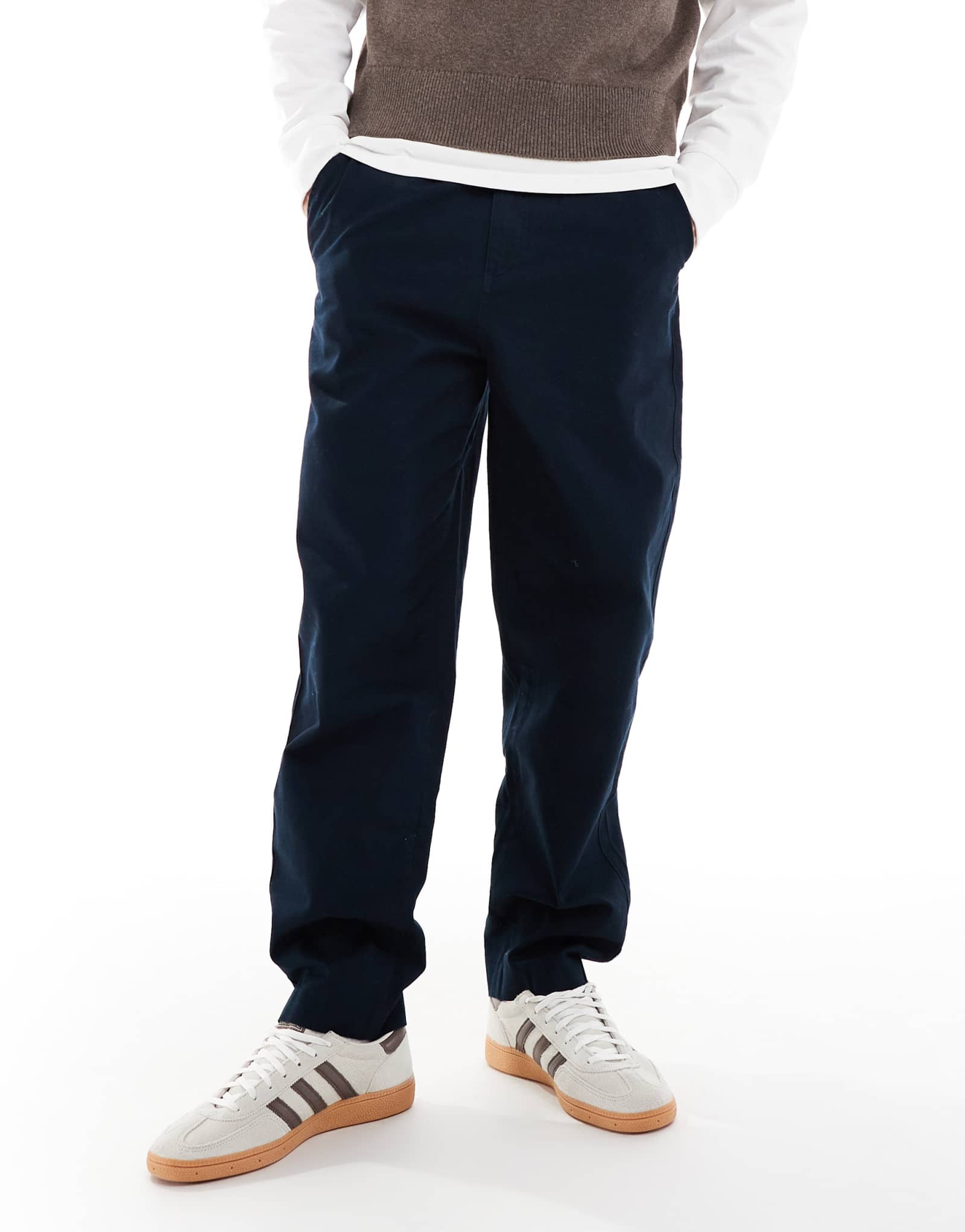 Брюки Farah hawtin темно-синего цвета