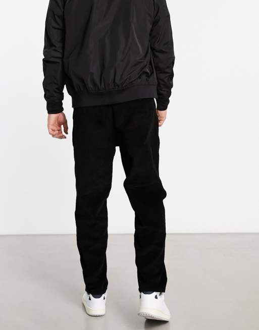 Farah Hawtin relaxed fit cord pants in black, 2 of 4