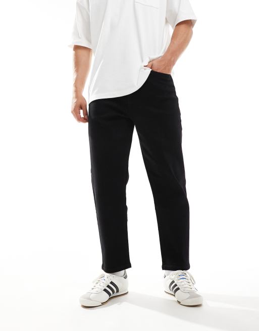 Farah hawtin straight leg jeans in black 