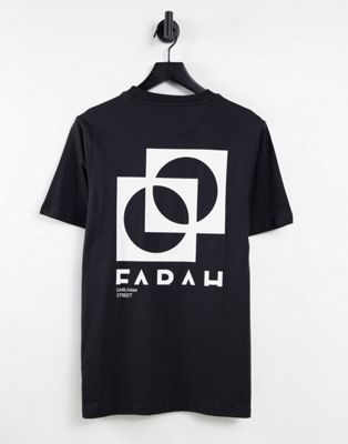 T-shirts ras du cou Farah - Heads - T-shirt à imprimé graphique - Noir