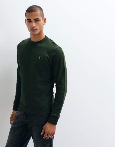 Farah Hemming crewneck sweatshirt in green - view 1
