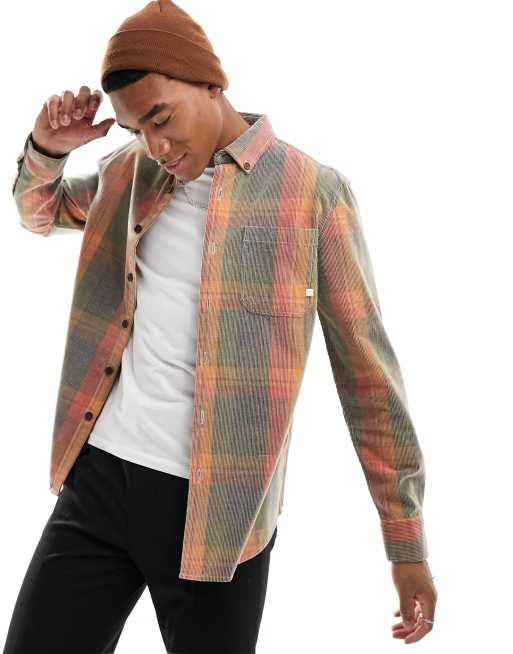 Farah - Hufford - Camicia a quadri multicolore