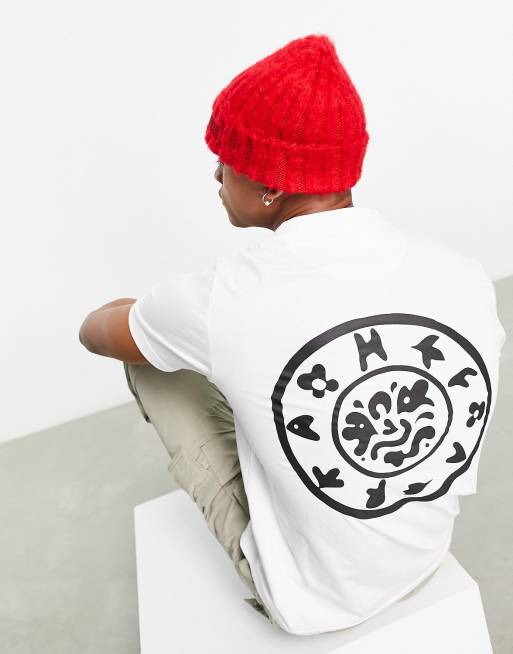 Farah Jeff t-shirt in white with back print