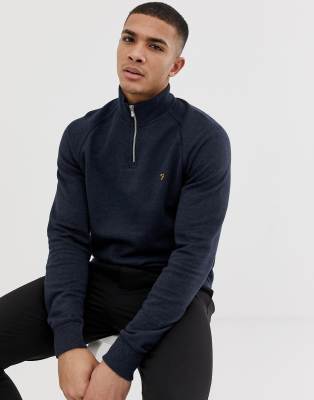 farah jim quarter zip sweat