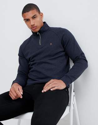 farah jim quarter zip sweat