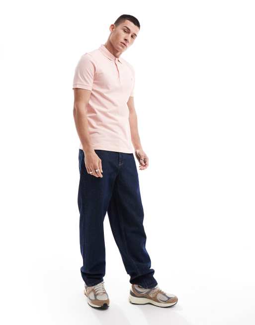 Farah – Kurzärmlige Polohemd in Rosa, 3 von 4
