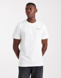 [Farah] Farah Landsdown graphic t-shirt in white M WHITE