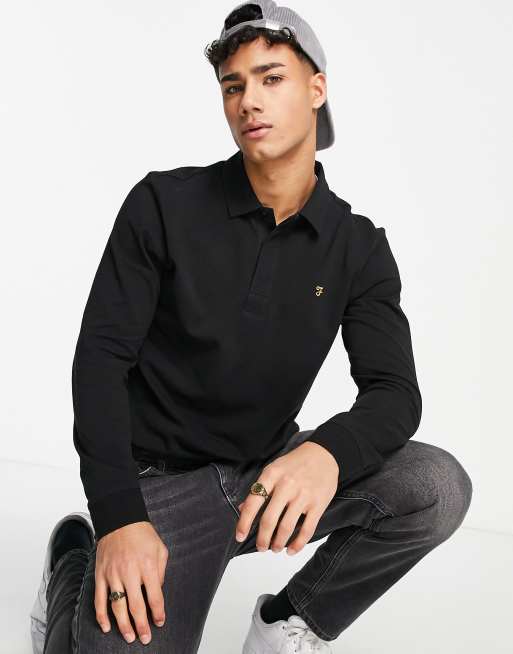 Farah long sleeve store polo