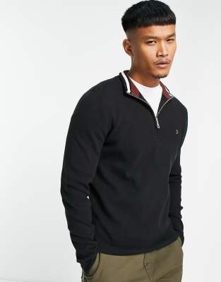 farah quarter zip jumper