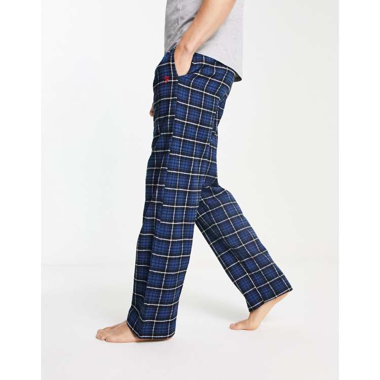 Farah lounge pant in black and blue ASOS