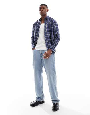 Farah Macgregor Long Sleeve Plaid Shirt