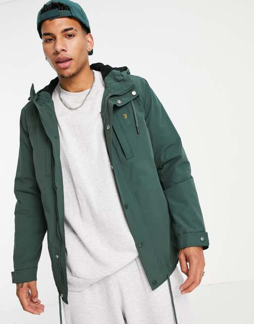 Farah maguire fleece lined jacket | ASOS