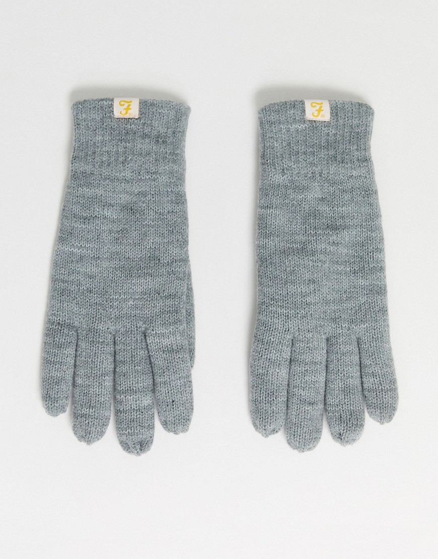 Farah - Makalu - Gevoerde handschoenen in grijs