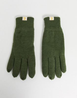 Farah - Makalu - Gevoerde handschoenen in olijfgroen