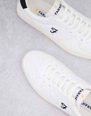 farah white trainers