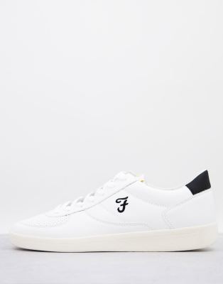 farah trainers white