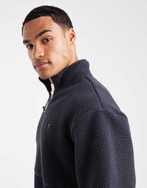 Farah - Mews - Polaire à col zippé - Bleu marine , 4 de 5