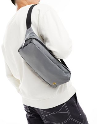Farah mini logo bum bag in grey