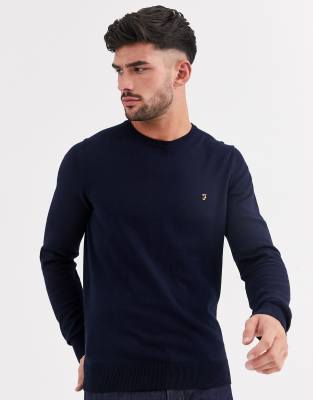 navy crew neck sweatshirt