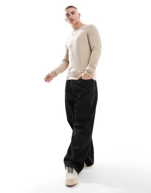 Farah – Mullen – Strickpullover in Beige, 4 von 4